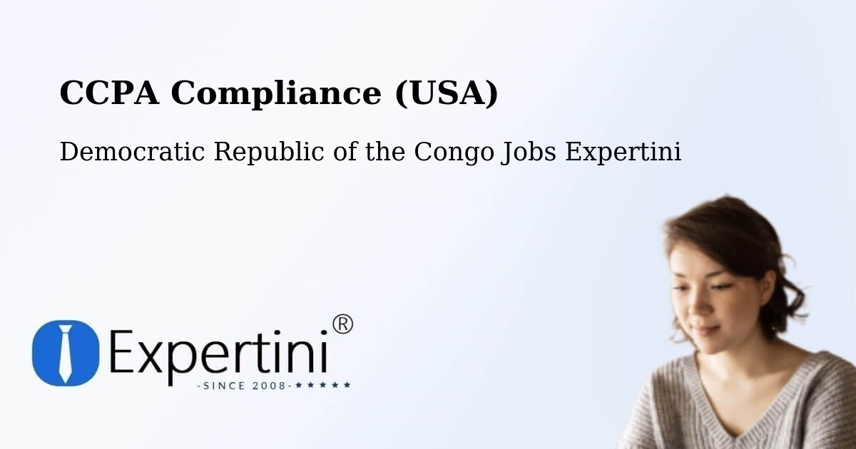 CCPA Privacy Rights & Compliance Notice – Bosobolo - Democratic Republic of the Congo Jobs Expertini