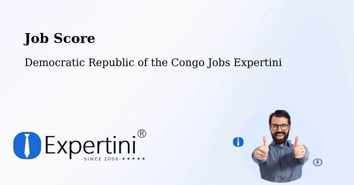 Job Score & Job Description Score Tool – Bosobolo - Democratic Republic of the Congo Jobs Expertini
